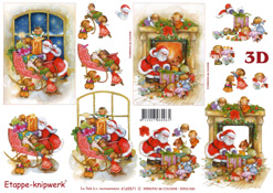 Santa and Helpers - 4169571
