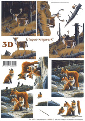 Foxes and Deer - 4169600