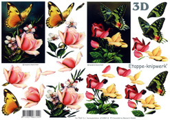 Butterflies and Roses - 4169614