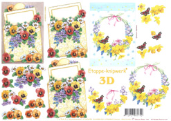 Floral Card and Paper - 4169635