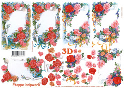 Floral Picture Frame - 4169636
