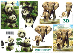 Panda and Elephants - 416964