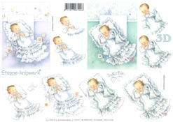 Baby on the pillow - 4169657