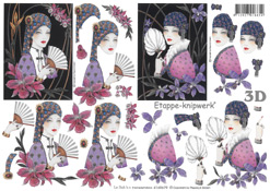 Ladies with Fans - 4169679