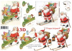 Santa With His Barrow - 416990