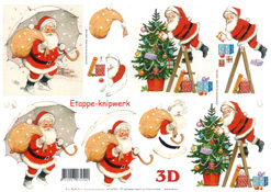 Umbrella Father Christmas - 416991