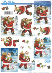 Father Christmas with his sack of Toys - 4169924