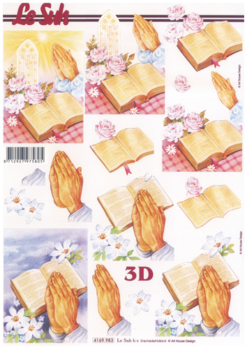 Praying Hands and Bible - 4169983