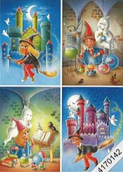 Witches, ghosts Wizard - 4170142