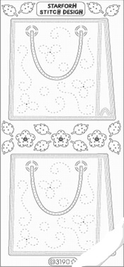 Starform Stitch Glitter Large Bags Colour: Gold - 426G-Peel