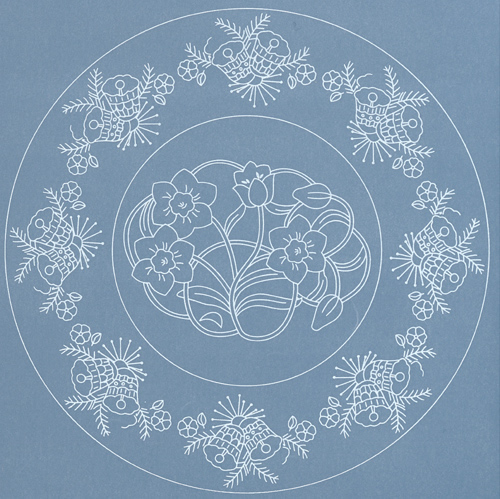 Parchment Circular Design - 44314
