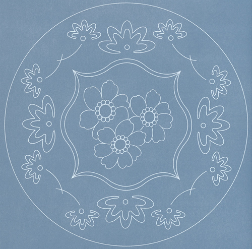Parchment Circular Design - 44315