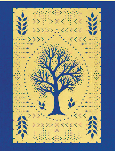 Tree Brass Stencil - 44506