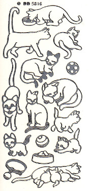445S-Peel Cats Silver - DD5816