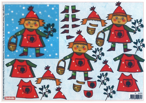 Christmas A4 Sheet - 462840 B