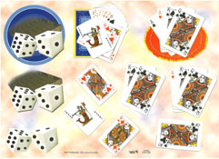 Dice and Cards - 504156