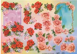 Mirror With Roses Surround - 504451