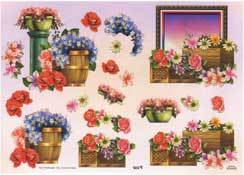 Flower Barrels - 504463