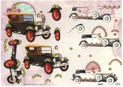 Vintage Wedding Car - 504762