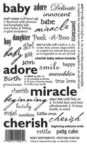 Baby Sentiments - 508ROY