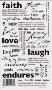 EZ Rub On Faith Sentiments - 551ROY