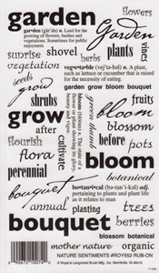 EZ Rub On Nature Sentiments - 552ROY