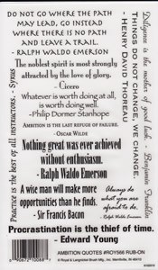 EZ Rub On Ambition Quotes - 566ROY