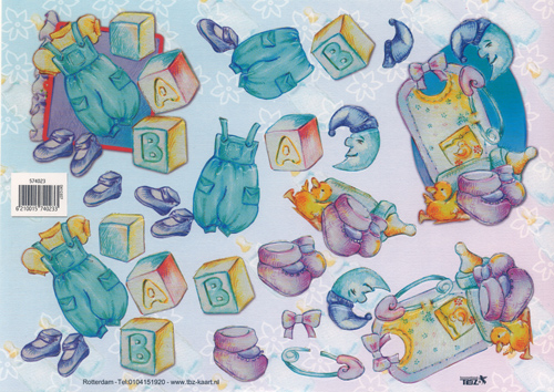 Baby clothes And Blocks - 574023