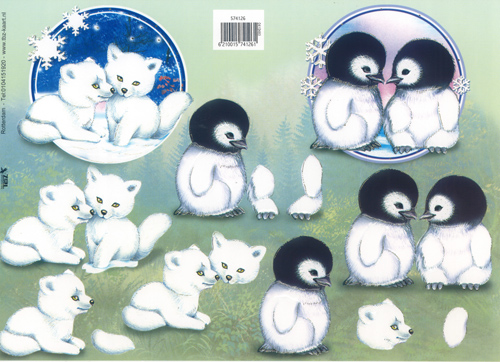 Cute Cubs and Penguins - 574126