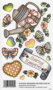 EZ Rub On Sharing Memories - 583SCH