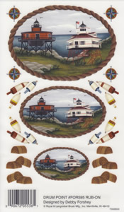 EZ Rub On Drum Point - 595FOR