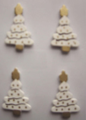 White and Gold Chritmas Trees - Further reduction! - 623011