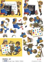 Little Girl And Boy Learning - 625007