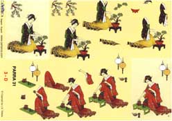 Black and Red Chinese Lady - 625031