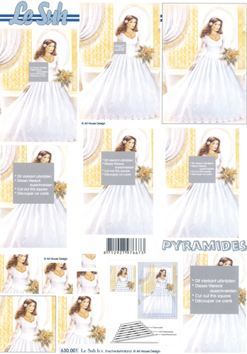 Decoupage sheets suitable for card making and scrapbooking - 630001
