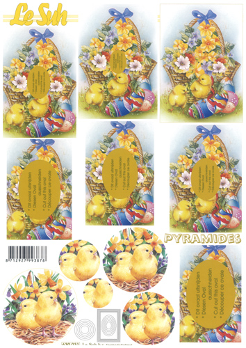 Decoupage sheets suitable for card making and scrapbooking - 630031