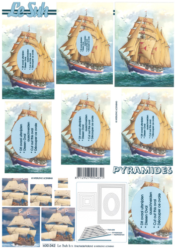 Decoupage sheets suitable for card making and scrapbooking - 630042