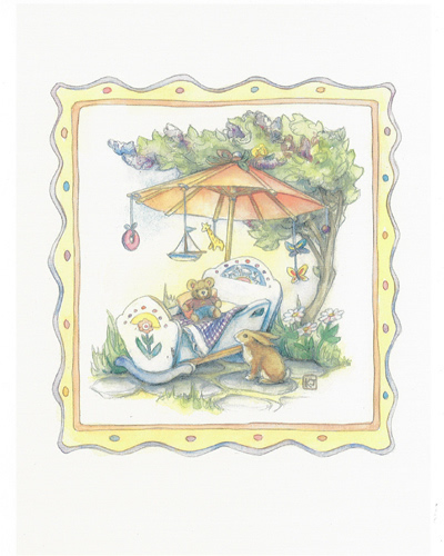 Baby Parasol Print Size 8 x 6 - 640