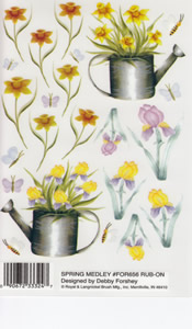 EZ Rub On Spring Medley - 656FOR