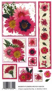 Magenta Flowers - 674ROY