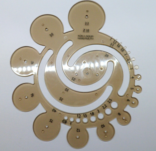 Circular and curved Stencils - 7115