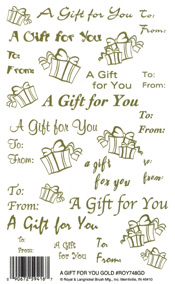 A Gift For You Gold Meta Rub - 748GDROY