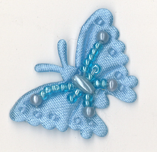Butterflies Light Blue - 7653