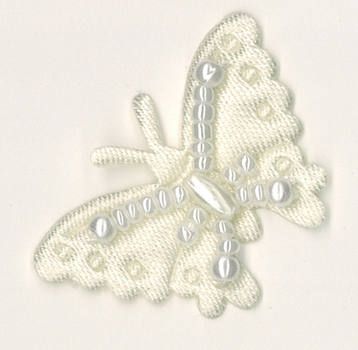 Butterflies Cream - 7654