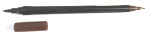 Zig Art Graphic Twin Pen Colour Dark Brown - TUT-80/76