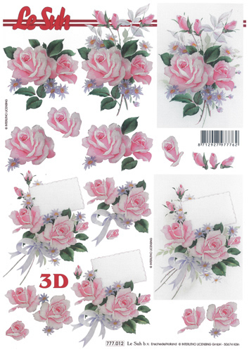 Pink Roses - 777012
