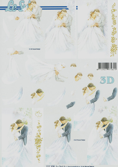 Bride and Groomand#39 s Wedding Day - 777108