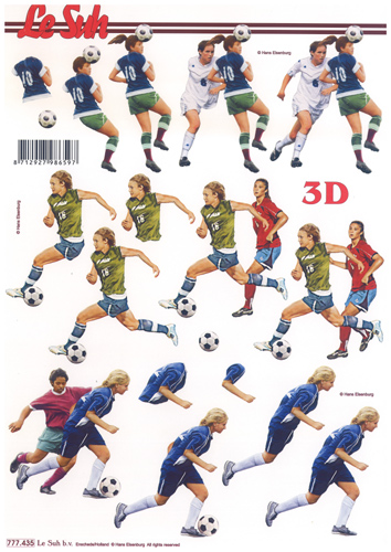 Girls Playing Football - 777435