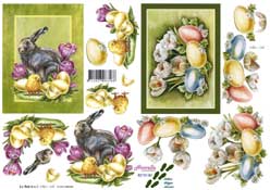 Chicks and Bunny - 8215130