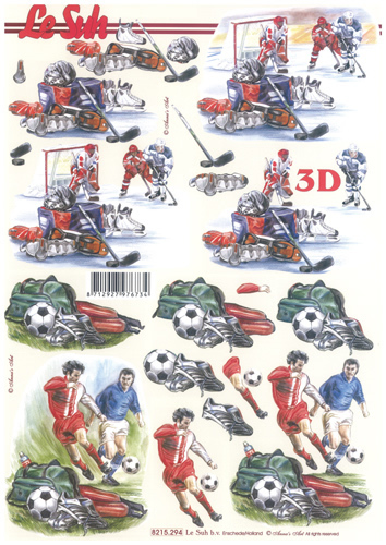 Ice Hockey and Football - 8215294